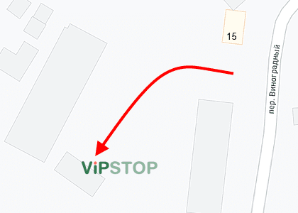 Боксы VIPSTOP - схема проезда
